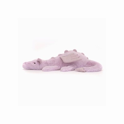 Jellycat Lavender Dragon UK | 52498HPMB